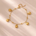 Dolphin Starfish Shell Pendant Ocean Series Anklet - G726481 - electronic accessories