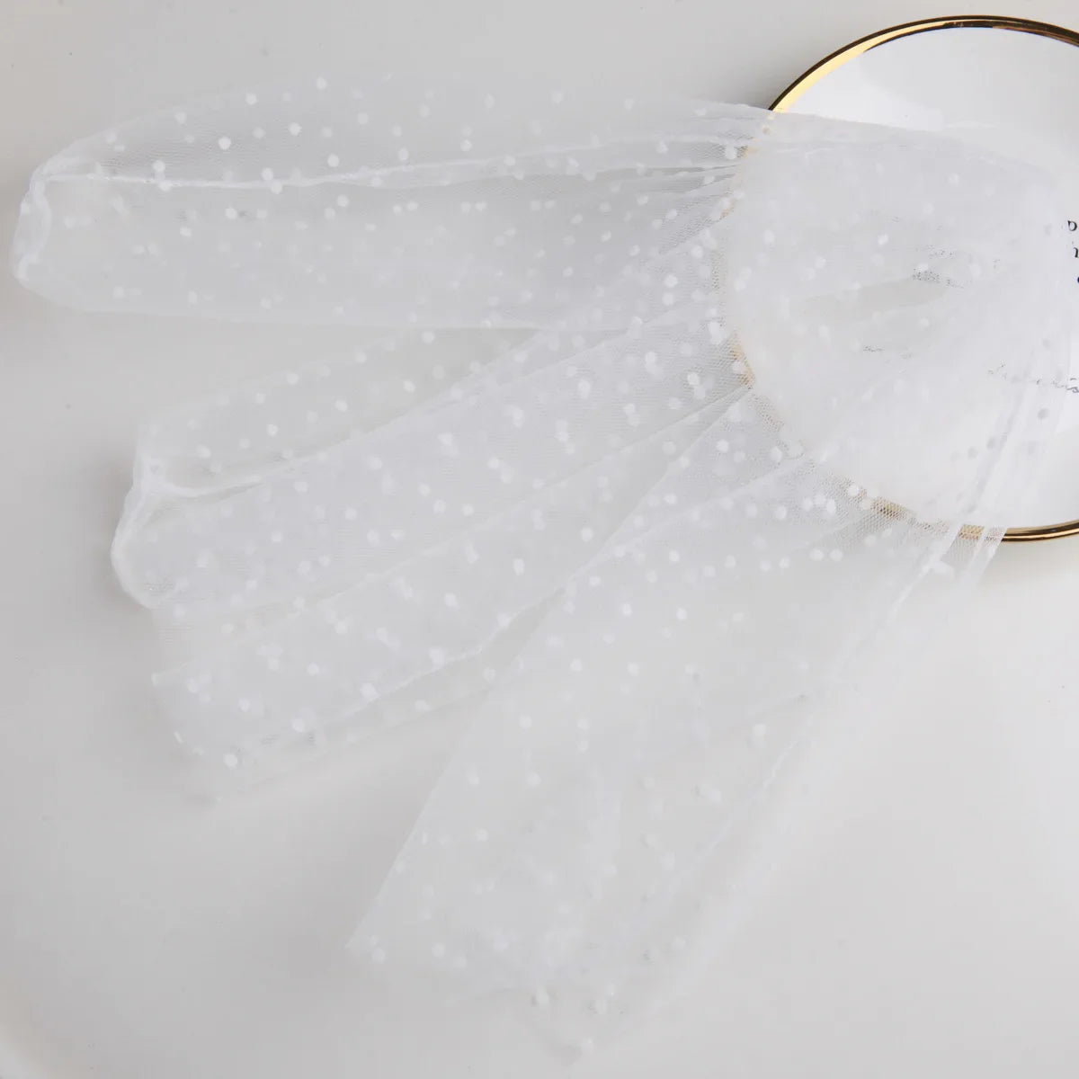 Dot Lace Socks Women Transparent Mesh Ankle - white / One size