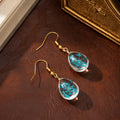 Drop-shaped Transparent Dream Glass Ball Earrings - electronic accessories