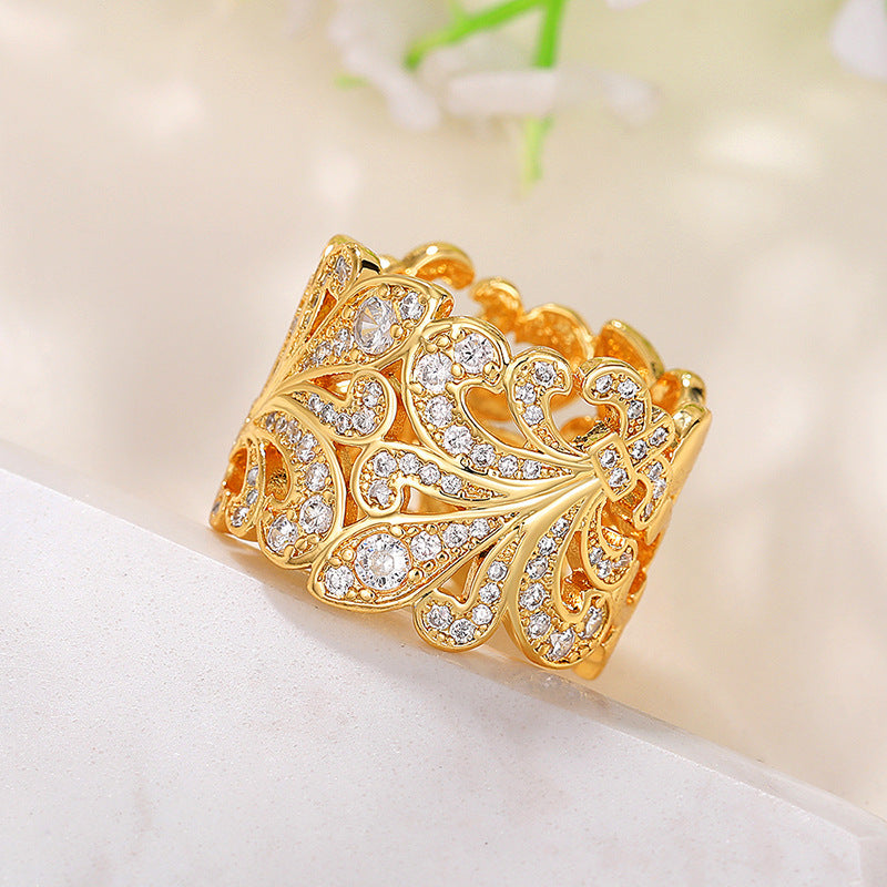 Light Luxury HollowRing Flower - Norellé