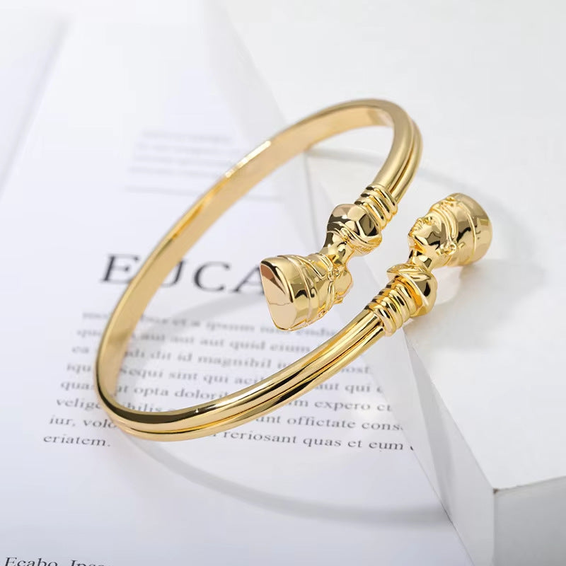 Egyptian Pharaoh Head Hook Bracelet - electronic accessories