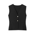 Elegant Knitted Tank Vest Top - Other