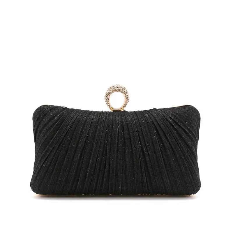 Elegant Pleated Clutch Bag