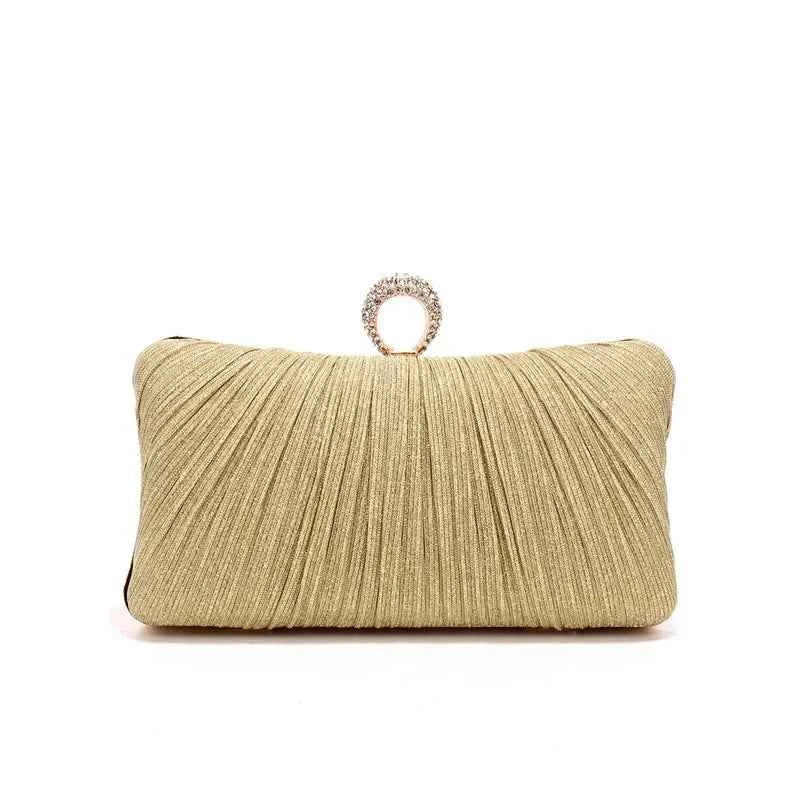 Elegant Pleated Clutch Bag