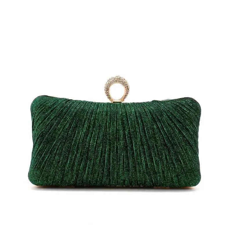 Elegant Pleated Clutch Bag