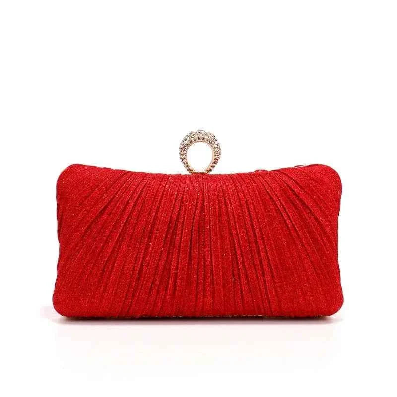Elegant Pleated Clutch Bag