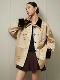 Elegant Women Pearl Embellished Jacket