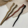 Elegant Wood Hair Stick for Women Hairpins