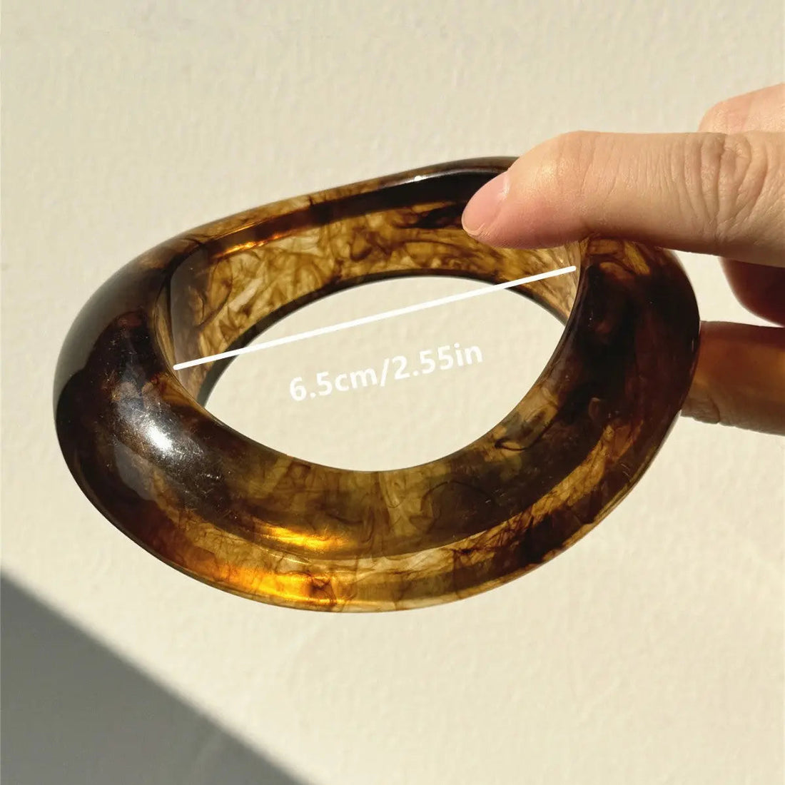 Exaggerated Blooming Irregular Shaped Resin Bracelet - electronic accessories