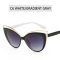 Fashion Cat Eye Sunglasses Women - C6