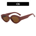 Fashion Cat Eye Sunglasses Women - C6 / As Picture