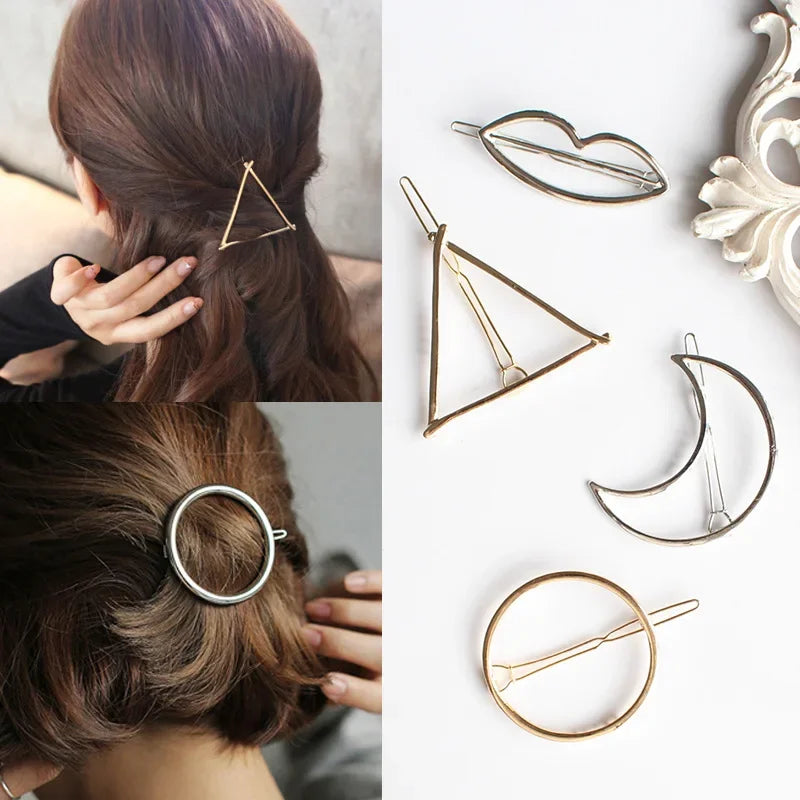 Fashion Geometric Mental Hairpins