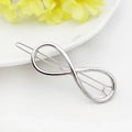 Fashion Geometric Mental Hairpins - P11-Silver