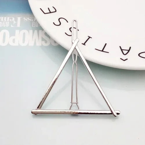 Fashion Geometric Mental Hairpins - P2-Silver