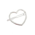 Fashion Geometric Mental Hairpins - P813-Silver