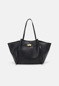 Fashion Large Capacity Bag Pu Leather - black