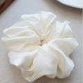 Fashion Oversized Silk Scrunchies for Women - 12