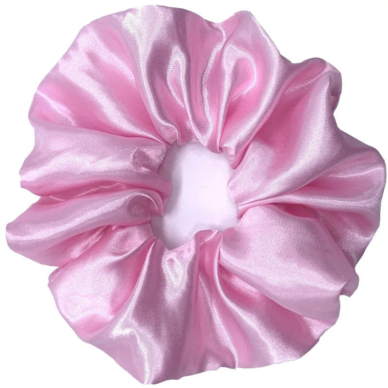 Fashion Oversized Silk Scrunchies for Women