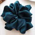 Fashion Oversized Silk Scrunchies for Women - 17