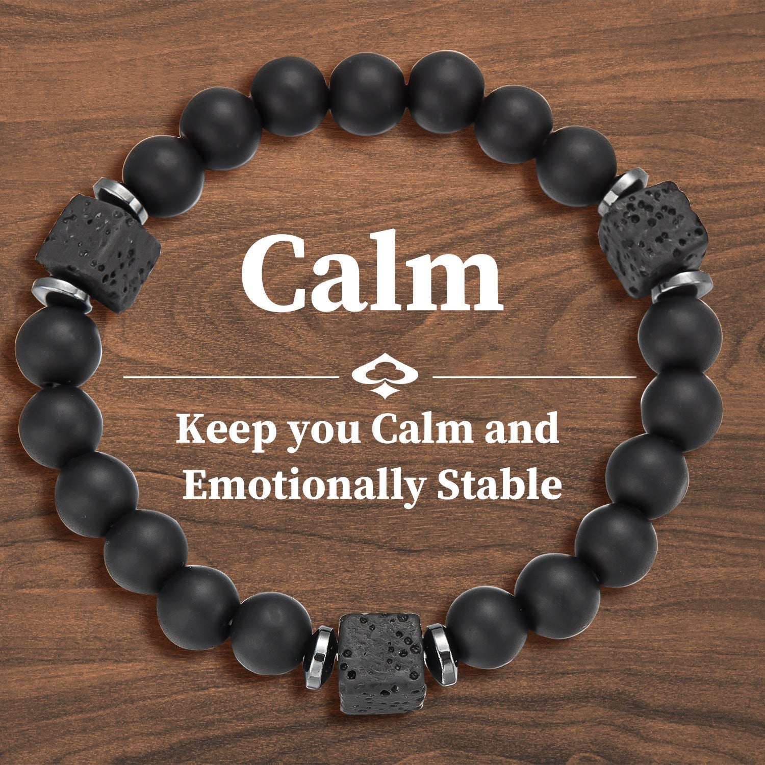 Fashion Personality Meaning Love Natural Stone Bracelet - BR24Y04075 - electronic accessories