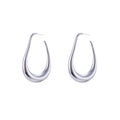 Fashion Simple Stainless Steel Earrings - Color - electronic accessories
