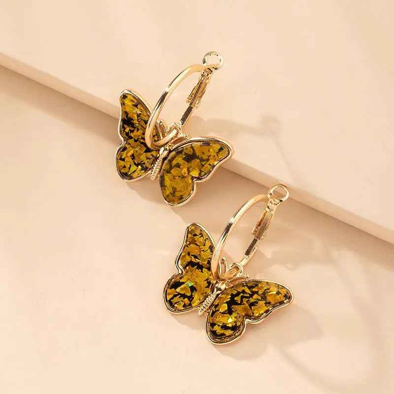 Fashion Simple Women Butterfly Studs - electronic accessories