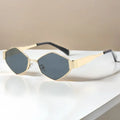 Fashion Sunglasses Women - gold gray