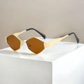 Fashion Sunglasses Women - gold tea