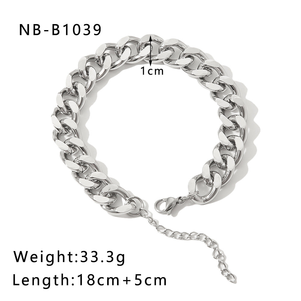 Fashion Unisex Style Retro Double-layer Five-pointed Star Chain - NBB1039 / 18K - electronic accessories