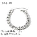 Fashion Unisex Style Retro Double-layer Five-pointed Star Chain - NBB1037 / 18K - electronic accessories