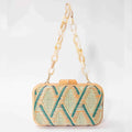 Fashion Wooden Clip Clutch Bag for Women