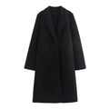 Fashionable Soft Coat Jacket Women’s - S / black