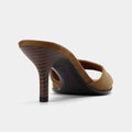 Faux Suede High Heels Modern Sandals for Women
