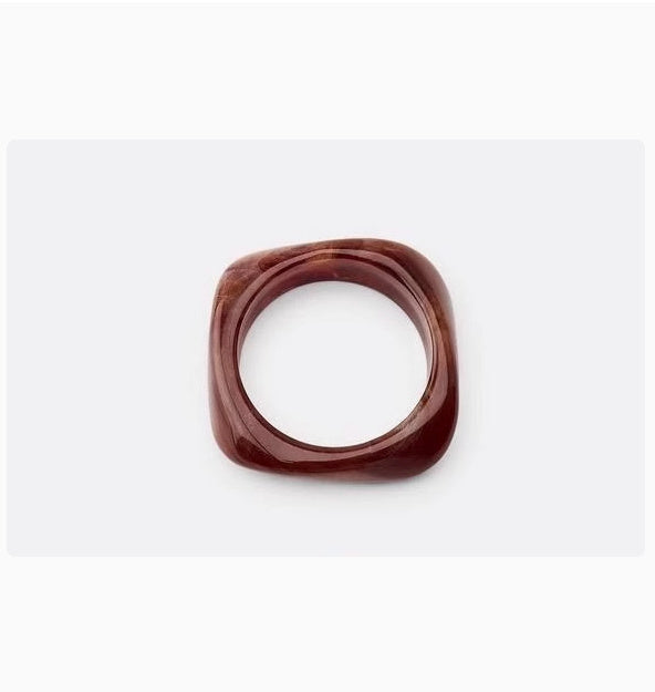 Female Creative Exaggerated Fashion Metal Bracelet - Brown - electronic accessories