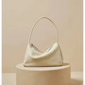 First Layer Cowhide French Single Shoulder Underarm Bag