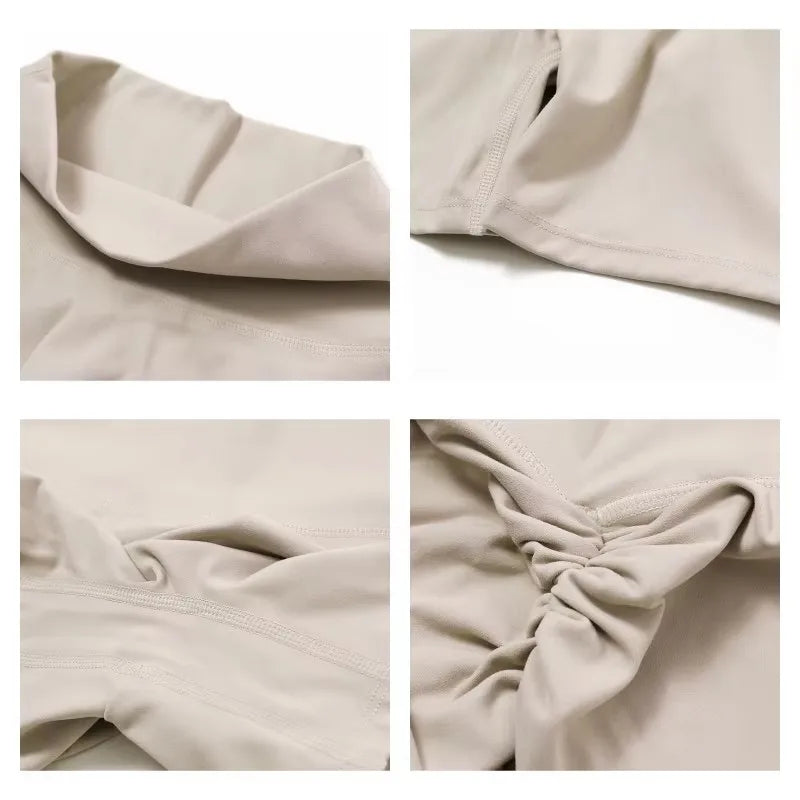 Fitness Shorts Buttock Lift Scrunch Yoga