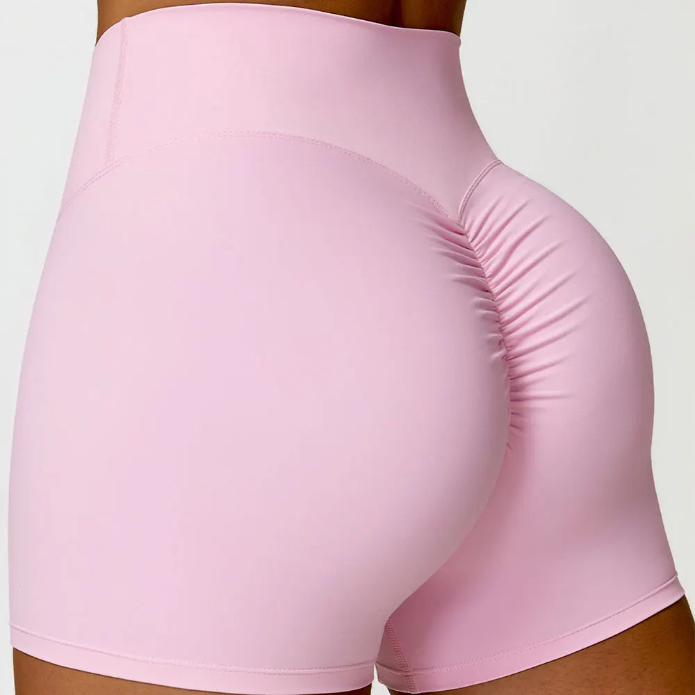 Fitness Shorts Buttock Lift Scrunch Yoga