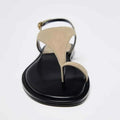 Flat Bottom Buckle Strap Women's Sandals