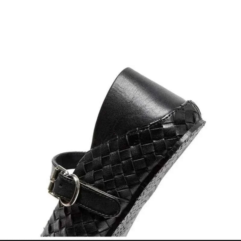 Flat Shoes Women's Round-toe Ballet Shoes Soft Leather