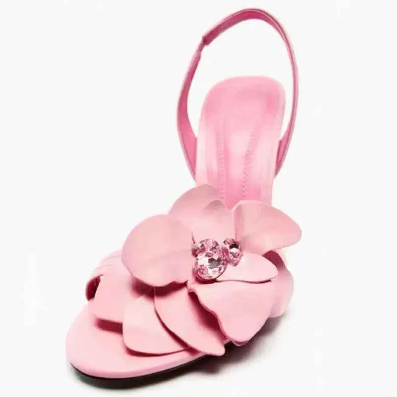 Flower Designer High Heels Women