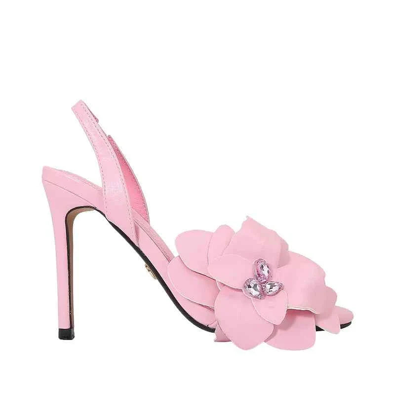Flower Designer High Heels Women