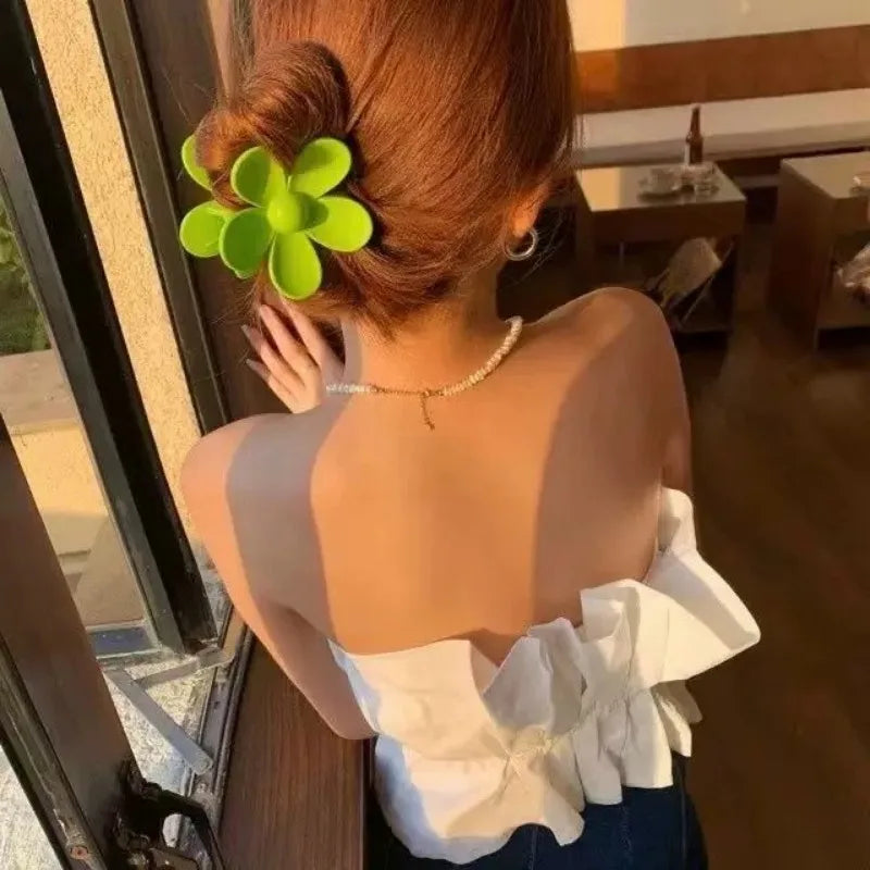 Flower Hair Clips for Women