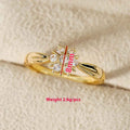 Flower Rhinestone-embedded Personalized Niche Design Shank Ring - electronic accessories