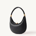 Fresh and Casual Versatile Pine Crescent Bag - black / (20cm<Max Length<30cm)