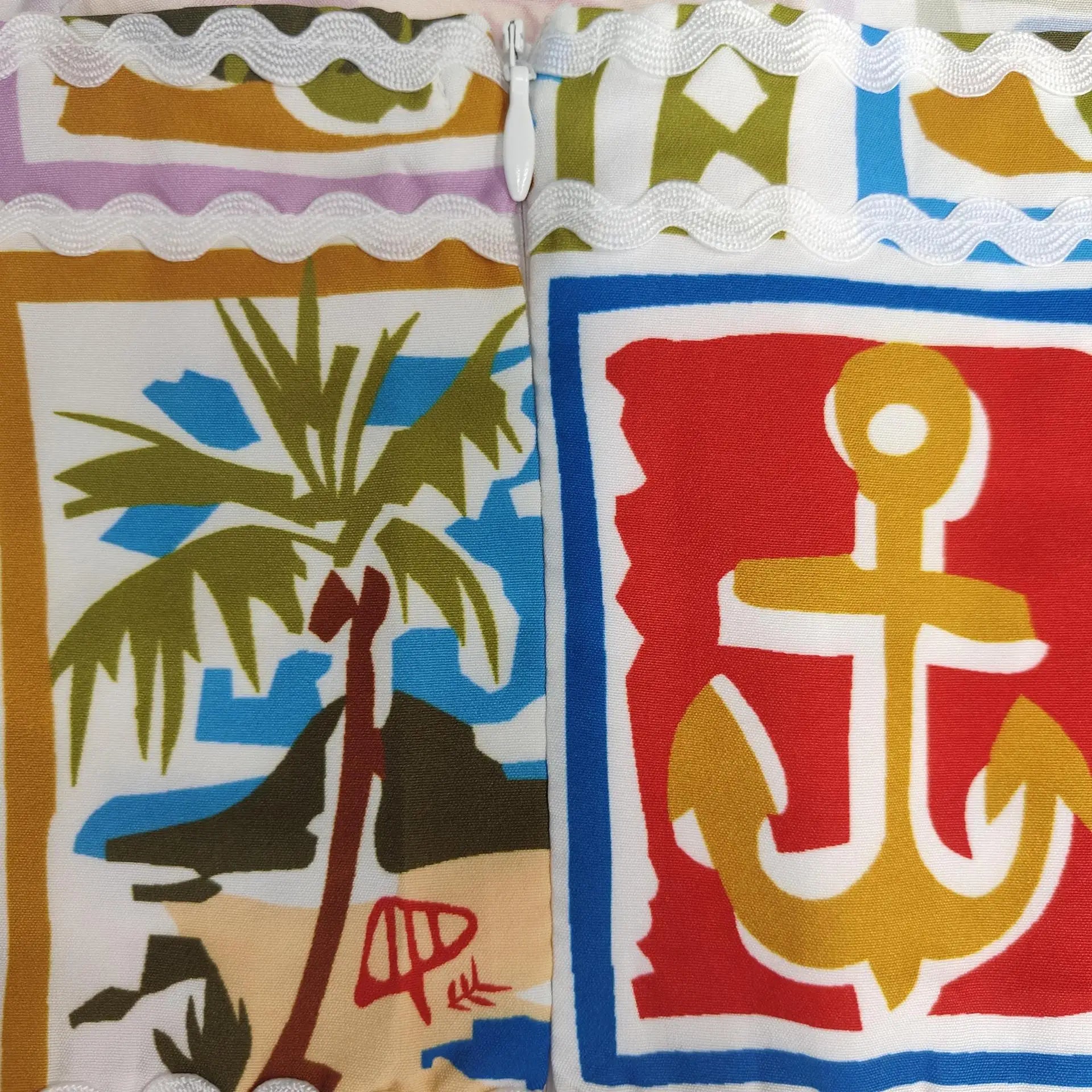 Fruit Plant Print Holiday Women Dress