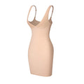 Full Slip Shapewear Dress Bodysuit - Nude / XL / CHINA