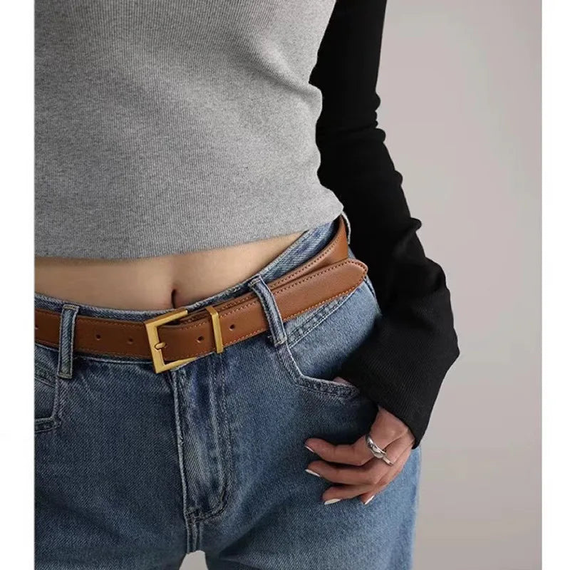 Genuine Leather Belt for Women