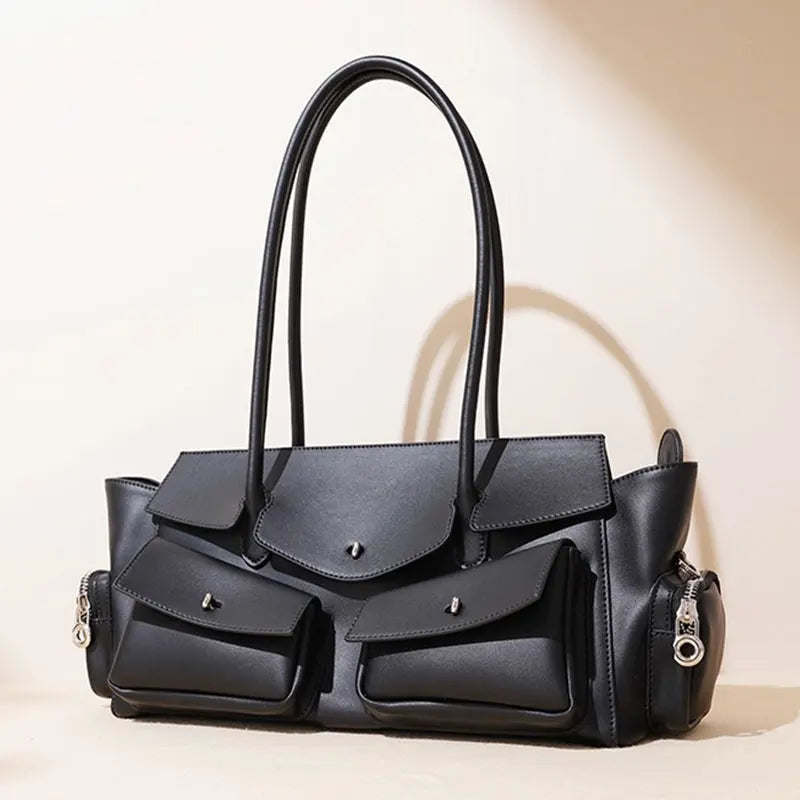 Genuine Leather Women Shoulder Bag