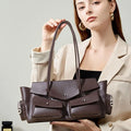 Genuine Leather Women Shoulder Bag