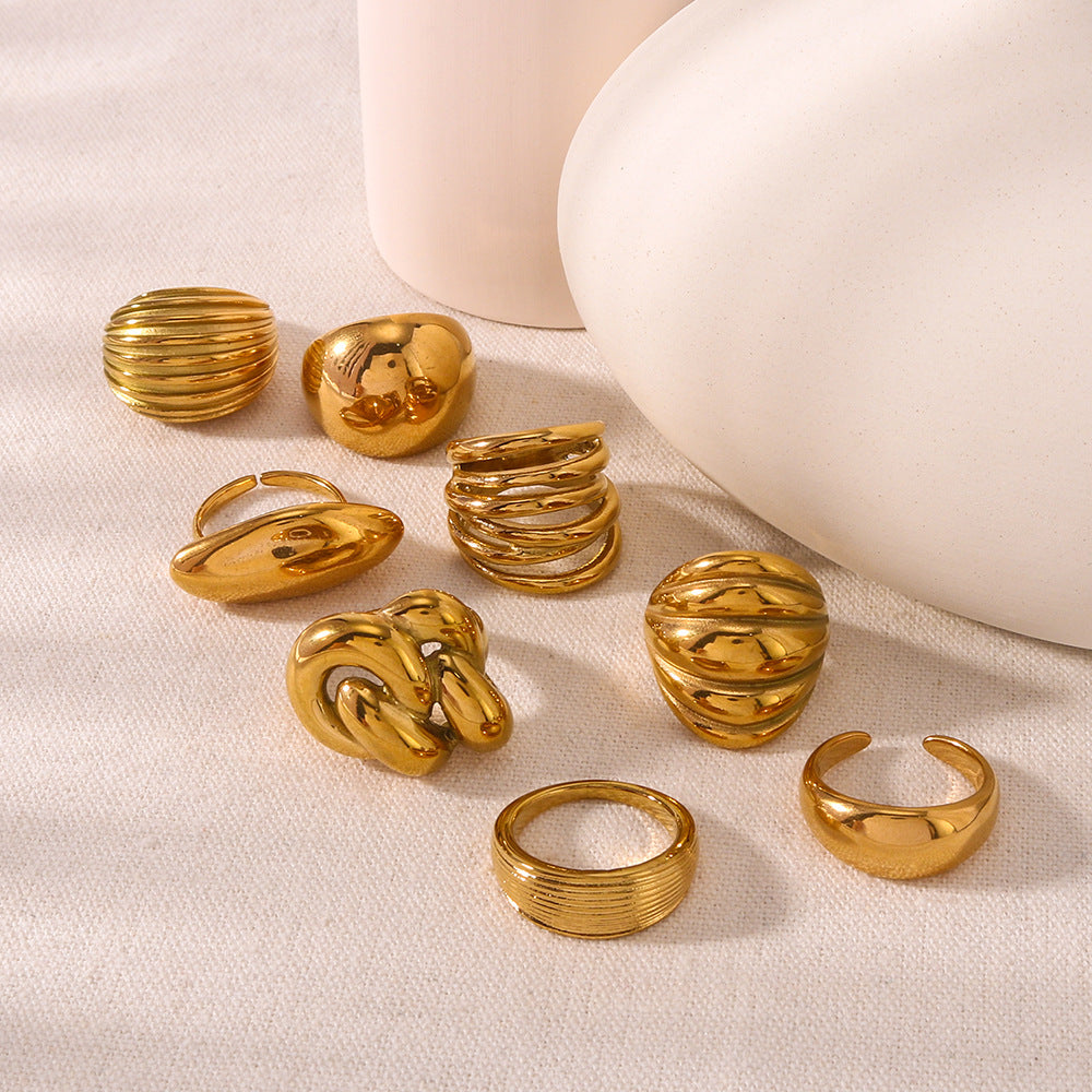 Geometric Ball Twist Cord For Braiding Ring - electronic accessories